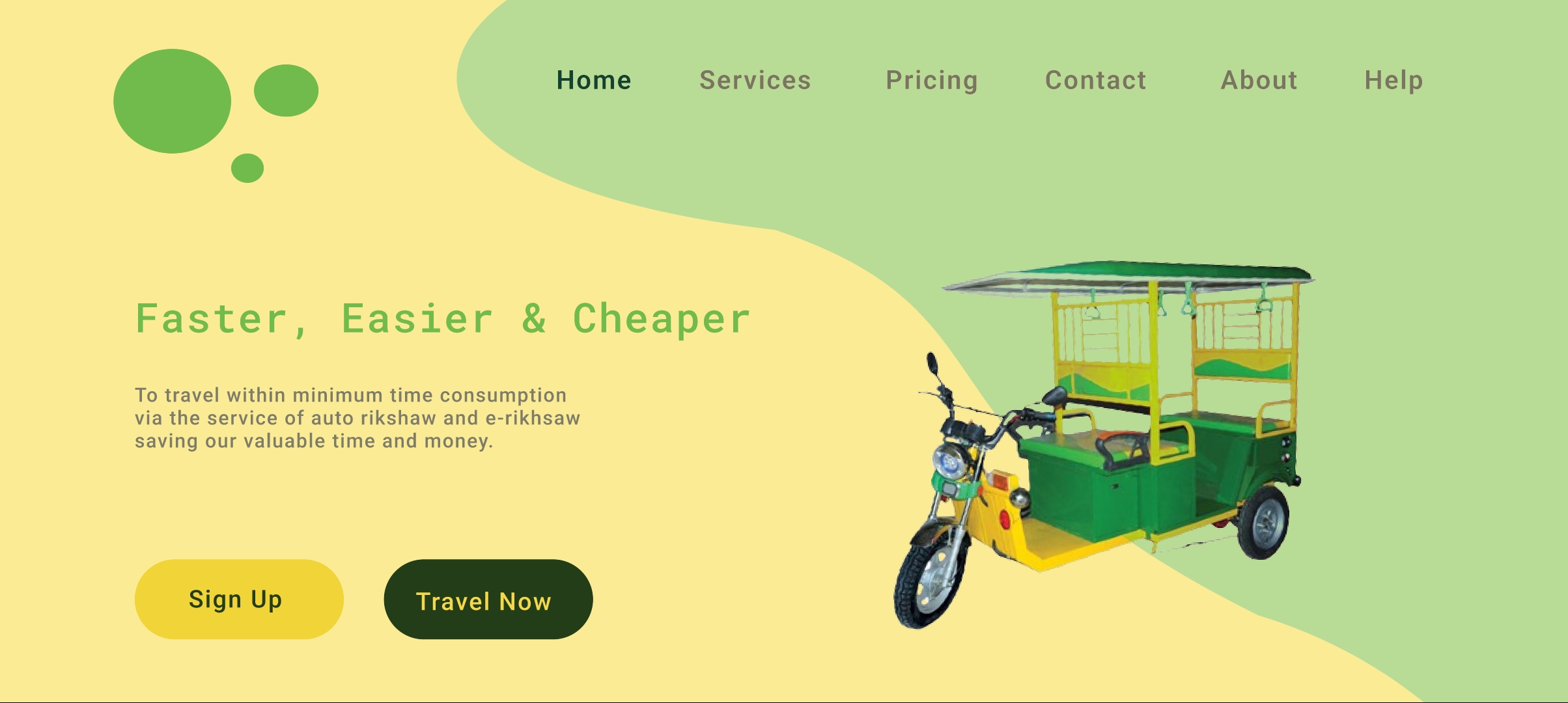 AutoRikshaw UI Design